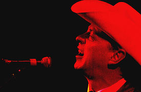 Junior Brown in concert - copyright Eric Rife