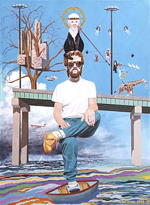 Self-portrait with Bridge