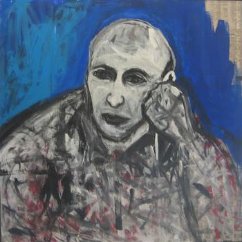 Portrait of a Blue Ghost