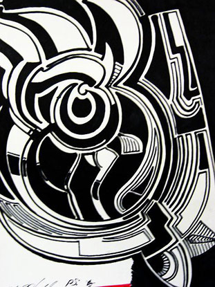Erotic Pleasure With the Smell of Ink (sharpie on paper)