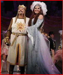 Tim Curry and Sara Ramirez