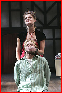 Jere Burns and Rebecca Wisocky